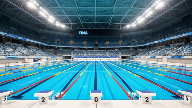 AI-generated competition pool illustration