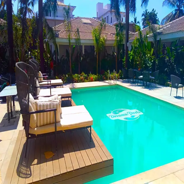 Pool contractor — Goa villa pool