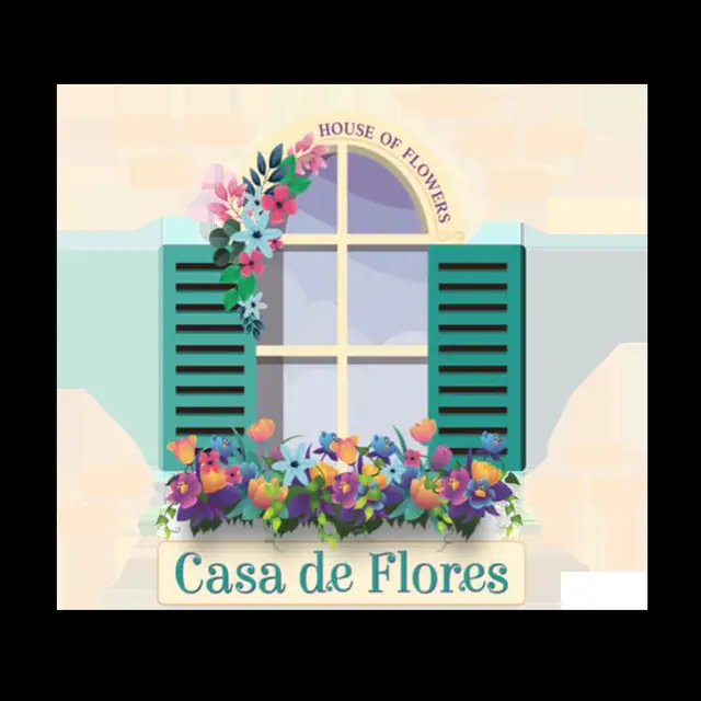 Pool contractor — Casa de Flores logo